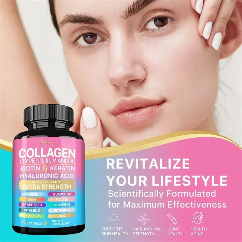 Advanced Collagen Complex with Biotin & Keratin