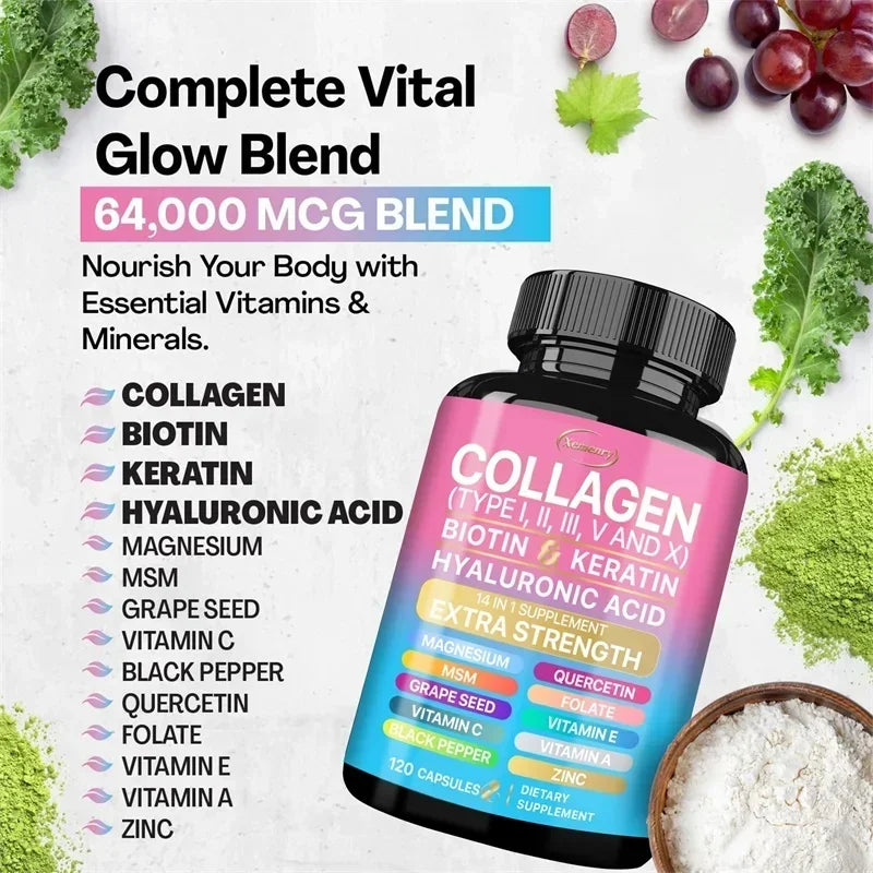 Advanced Collagen Complex with Biotin & Keratin